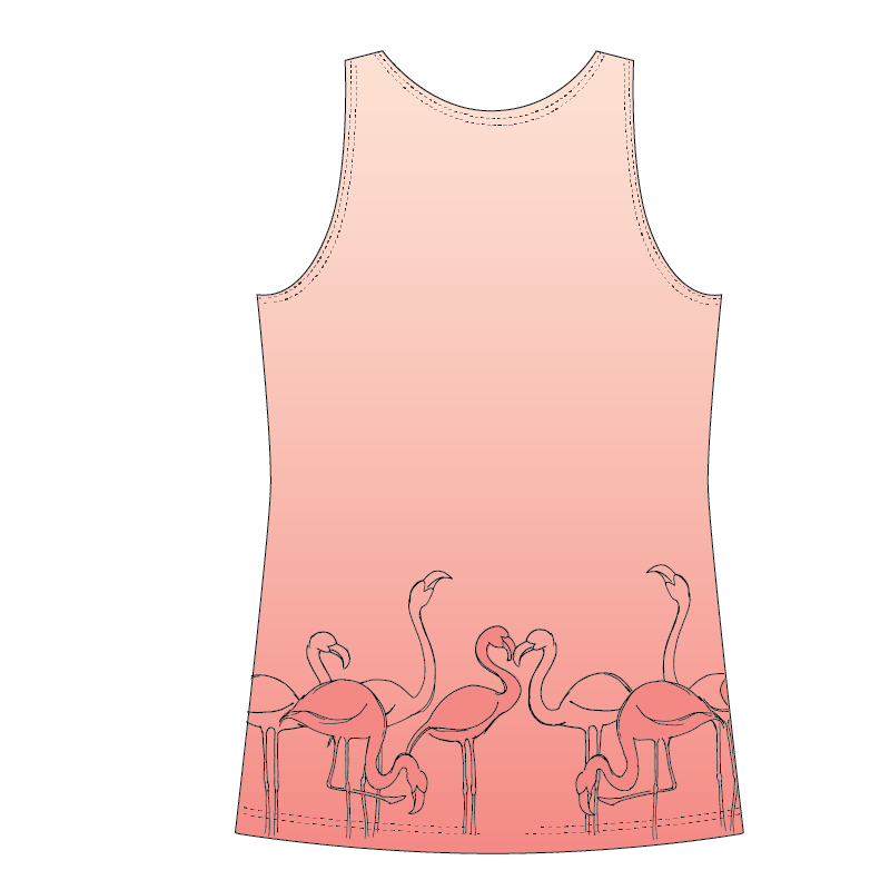 Flamingo Kids tank top