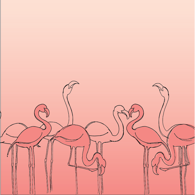 Flamingo Kids tank top