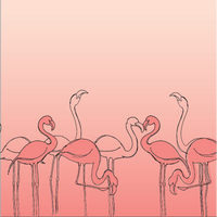 Flamingo Kids tank top