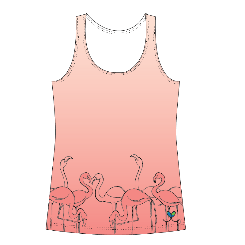 Flamingo Kids tank top