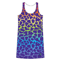Giraffe Kids Rainbow tank dress