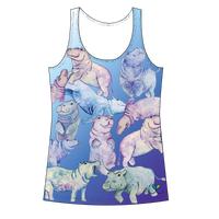 Hippo Womens Tank Top