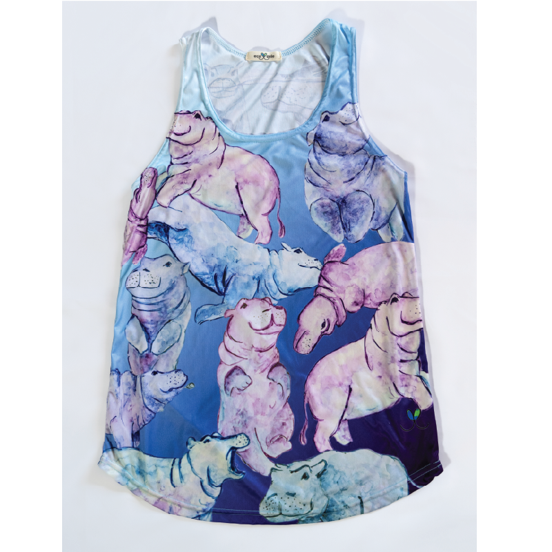 Hippo Womens Tank Top