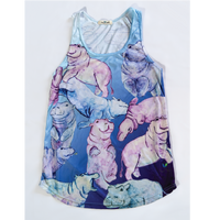 Hippo Womens Tank Top