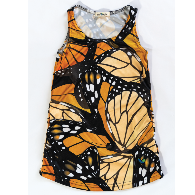 Monarch Butterfly Kids tank dress