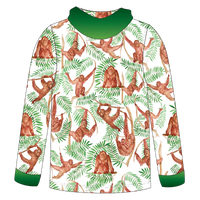 LIMITED EDITION- Orangutan Kids long sleeve hooded shirt