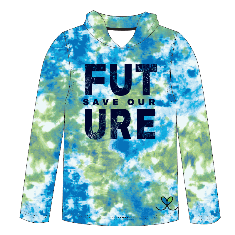 Save Our Future Adult Long sleeve hooded shirt