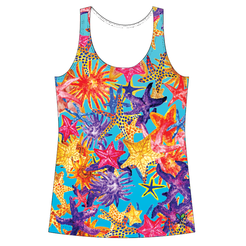 Sea Star Womens Tank Top