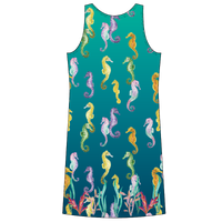 Sea horse Kids tank dress