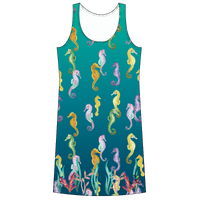 Sea horse Kids tank dress