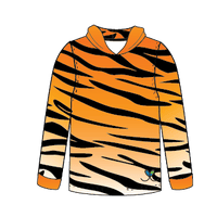Tiger Kids long sleeve hooded shirt