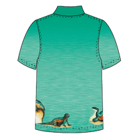 LIMITED EDITION- Marine Iguana Adult short sleeve button polo