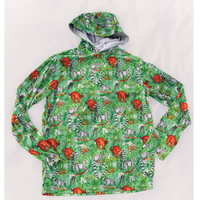 Lemur Adult Long sleeve hooded shirt