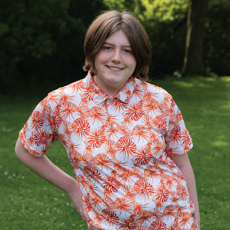 Nautilus Adult short sleeve button polo