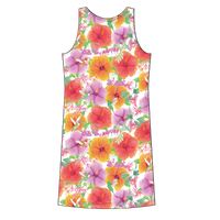 Hummingbird Kids tank dress with pockets