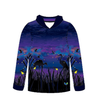 LIMITED EDITION- Firefly Adult Long sleeve hooded shirt