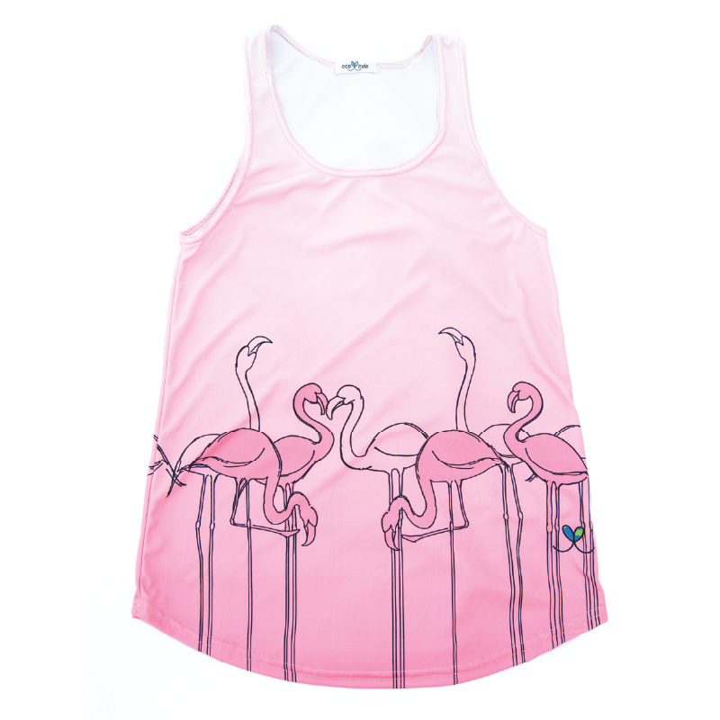 Flamingo Womens Tank Top