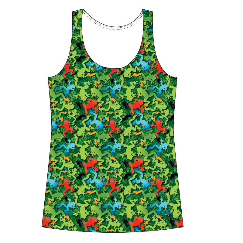 Frogs Womens Tank Top
