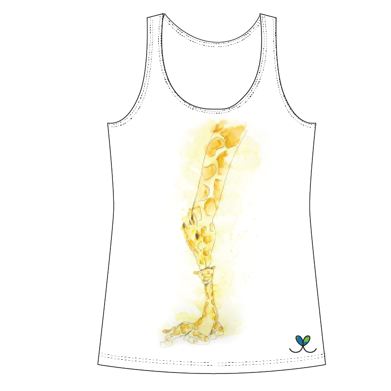 Giraffe Womens Tank Top