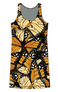 Monarch Butterfly Kids tank dress