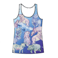 Hippo Womens Tank Top