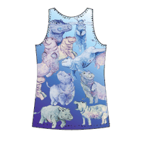 Hippo Womens Tank Top