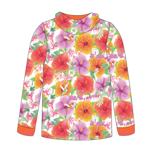 Hummingbird Kids long sleeve hooded shirt