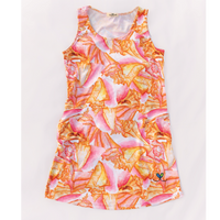 Conch Kids tank dress with pockets