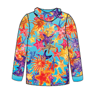 Sea Star Kids long sleeve hooded shirt