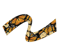 Monarch Butterfly scarf