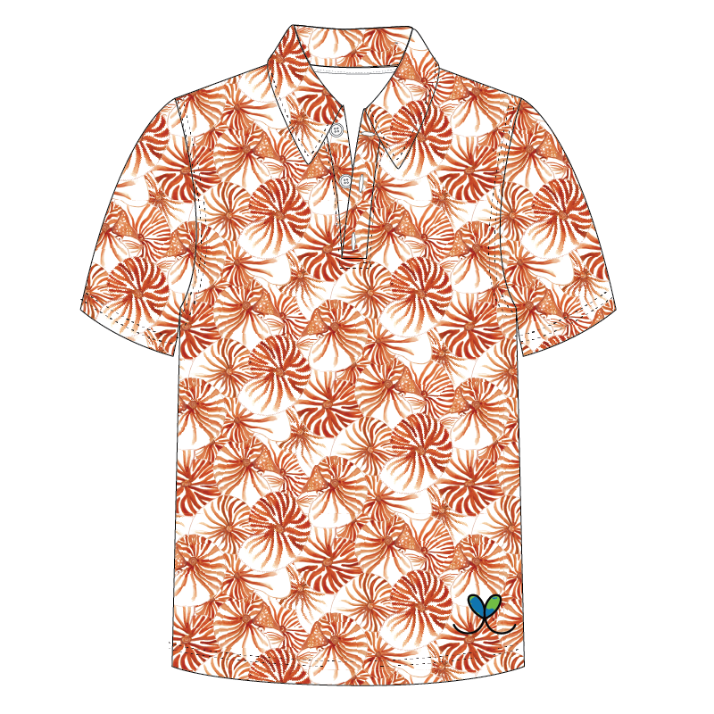Nautilus Adult short sleeve button polo