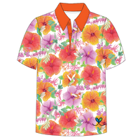 Hummingbird Adult short sleeve button polo