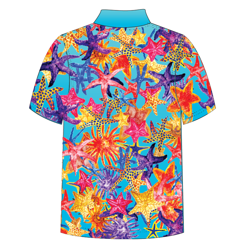 Sea Star Adult short sleeve button polo