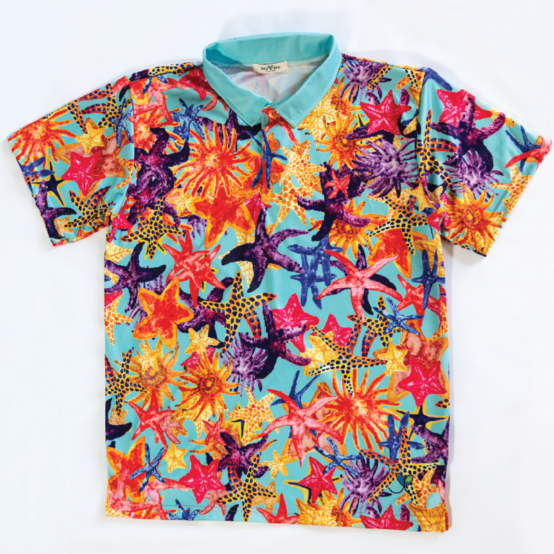 Sea Star Adult short sleeve button polo