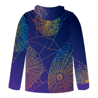 Spider Kids long sleeve hooded shirt