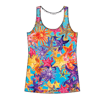 LIMITED EDITION- Sea Star Womens Tank Top