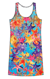 LIMITED EDITION- Sea Star Womens Tank Dress