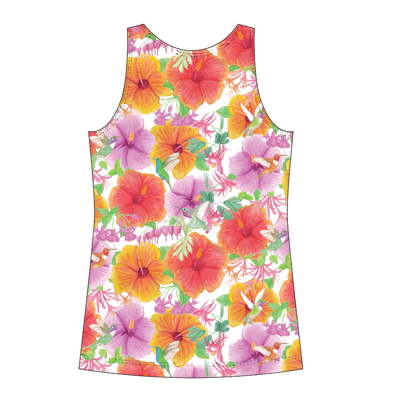 Hummingbird Womens Tank Top