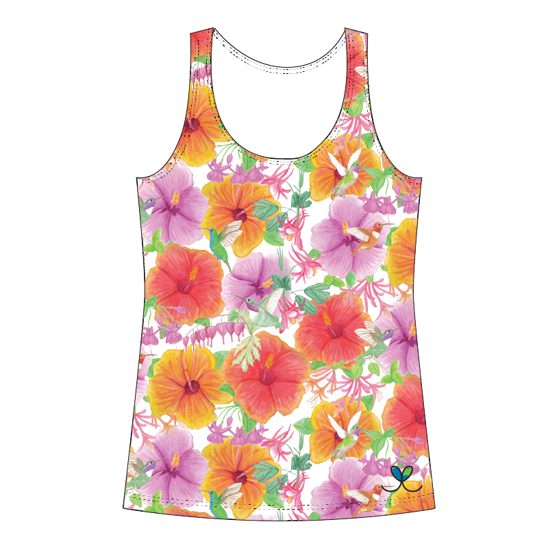 Hummingbird Womens Tank Top