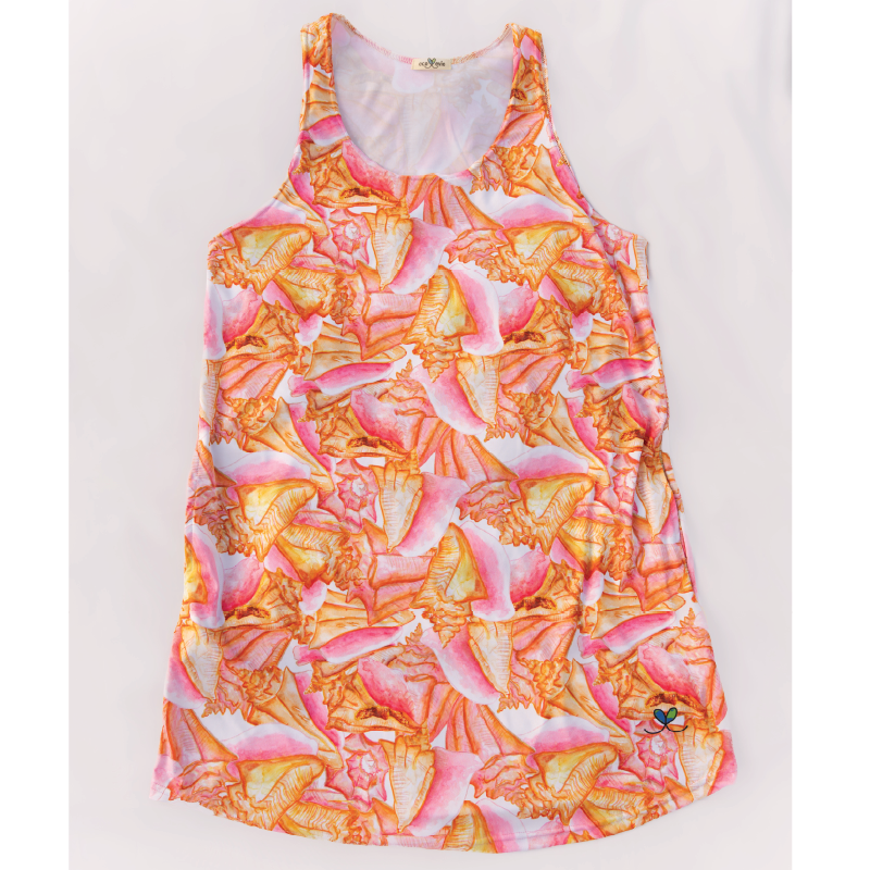 Conch Womens Tank Dress with pockets