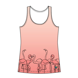 Flamingo Kids tank top