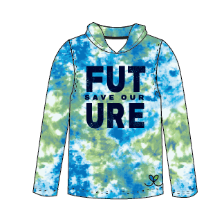 Save Our Future Adult Long sleeve hooded shirt