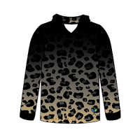 Black Panther Kids long sleeve hooded shirt