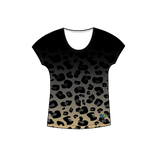 Black Panther Womens Short Sleeve Scoop Neck Shirt