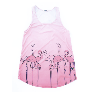 Flamingo Womens Tank Top