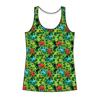 Frogs Womens Tank Top