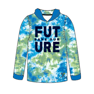 Save Our Future Kids Long sleeve hooded shirt