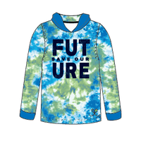 Save Our Future Kids Long sleeve hooded shirt