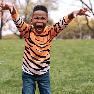 Striped sales hooded shirt